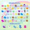 120-Pack Mochi Squishy Toys – Mini Kawaii Squishies for Kids, Party Favors, Classroom Prizes, Stress Relief Toys, Easter Basket Stuffers & Fillers with Storage Box
